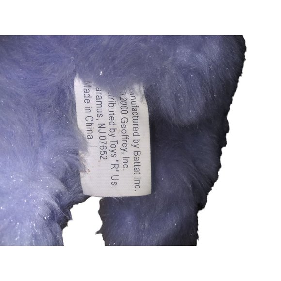 VTG Cosmo Gray Dog Stuffed Animal Toys R Us Battat Plush Puppy Dog - Picture 5 of 10